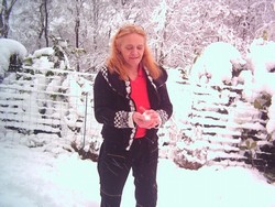 C'est beau la neige mais grrrrr ! c'est froid !